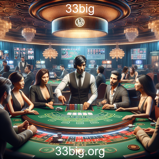 Cassino Ao Vivo: A Nova Fronteira dos Jogos Online no 33big